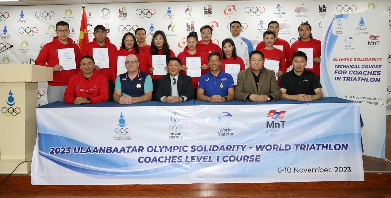 Olympic Solidarity support boosts coaches' education in Mongolia and Bolivia