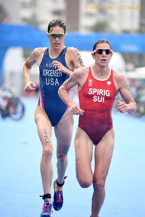 Jorgensen and Spirig running in Rio