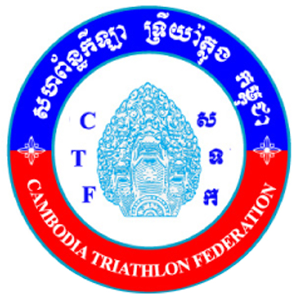 Cambodia Triathlon Federation (CTF) logo