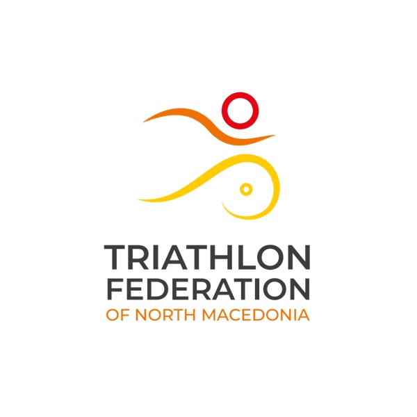 Triathlon Federation of North Macedonia logo