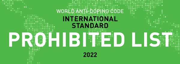 WADA 2022 Prohibited List