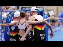 Women will anchor the Triathlon Mixed Relay in Paris 2024