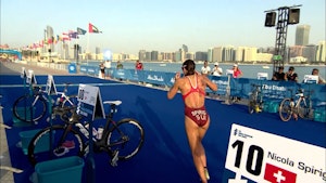 2016 Abu Dhabi World Triathlon - Elite Women's highlights