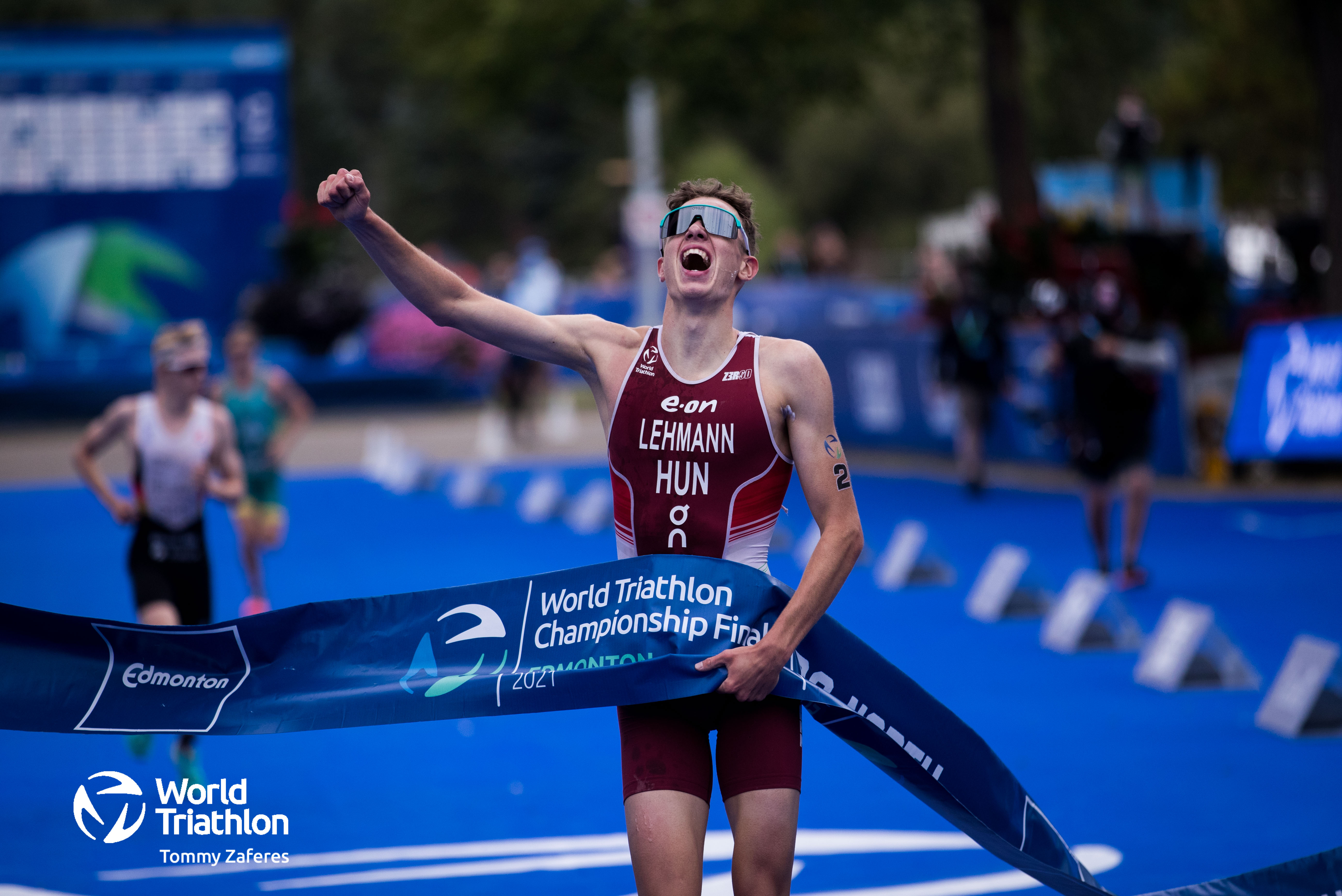 Csongor Lehmann finds his perfect timing to win U23 World title in Edmonton  | World Triathlon Championship Series
