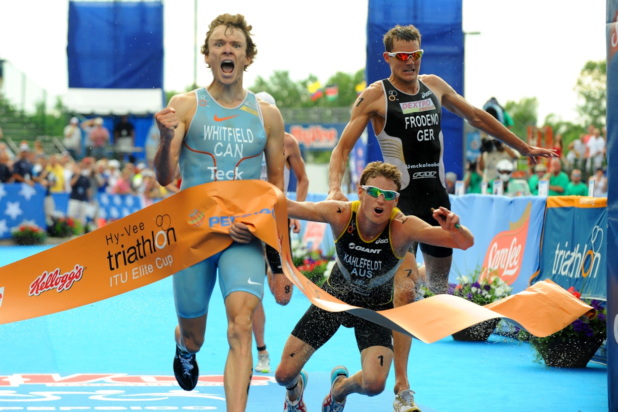 Great moments in triathlon by Delly Carr