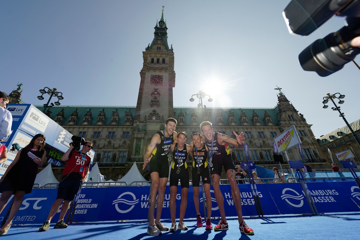 Great moments in triathlon by Petko Beier