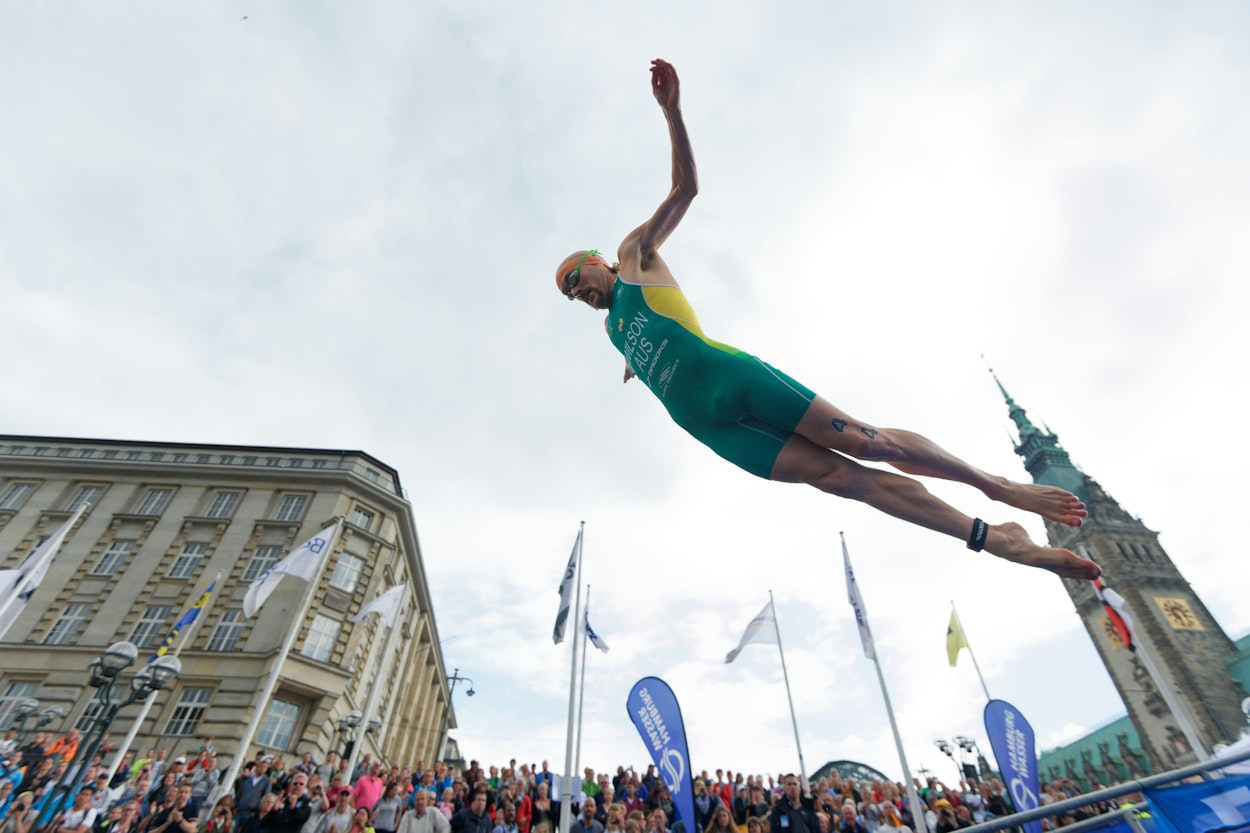 Great moments in triathlon by Petko Beier